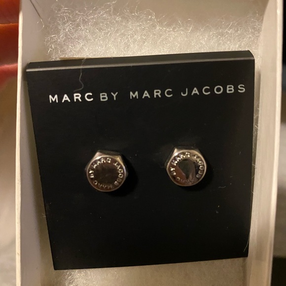 Marc Jacobs bolt nut studs earrings